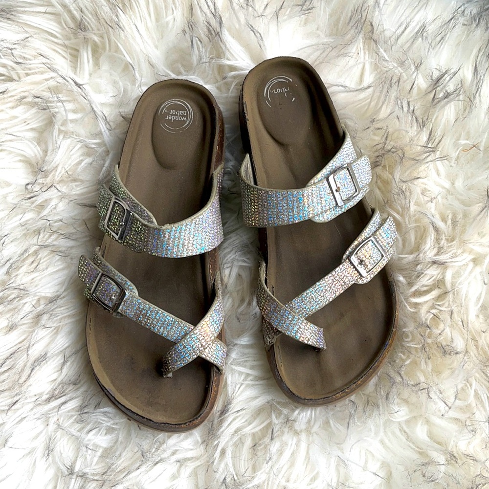Big girl size 6 sandals - good condition